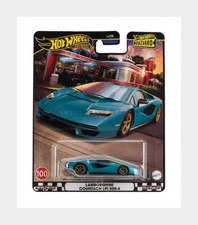 MATTEL HOT WHEELS HRT70 LAMBORGHINI - COUNTACH LPi 800-4 2021 - BLUE - 1/64