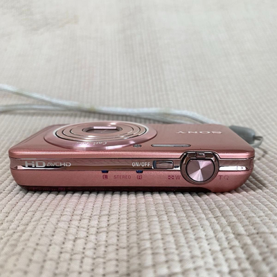 Box] Sony Cyber-Shot DSC-WX7 16.2 MP Digital Camera Pink Used