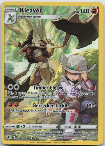 Kleavor TG08/TG30 Holo Astral Radiance Trainer Gallery Pokemon NM