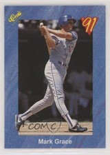 1991 Classic Update Blue Travel Edition Mark Grace #T27 2e7