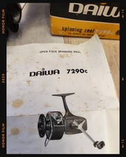 Moulinet De Pêche Ancien DAIWA 7500 Spinning - Avec Boîte D'origine Et Notice - Fabriqué Au Japon