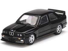 BMW M3 E30 AC Schnitzer S3 Sport Black MINI GT 119 1:64 Scale Model LHD