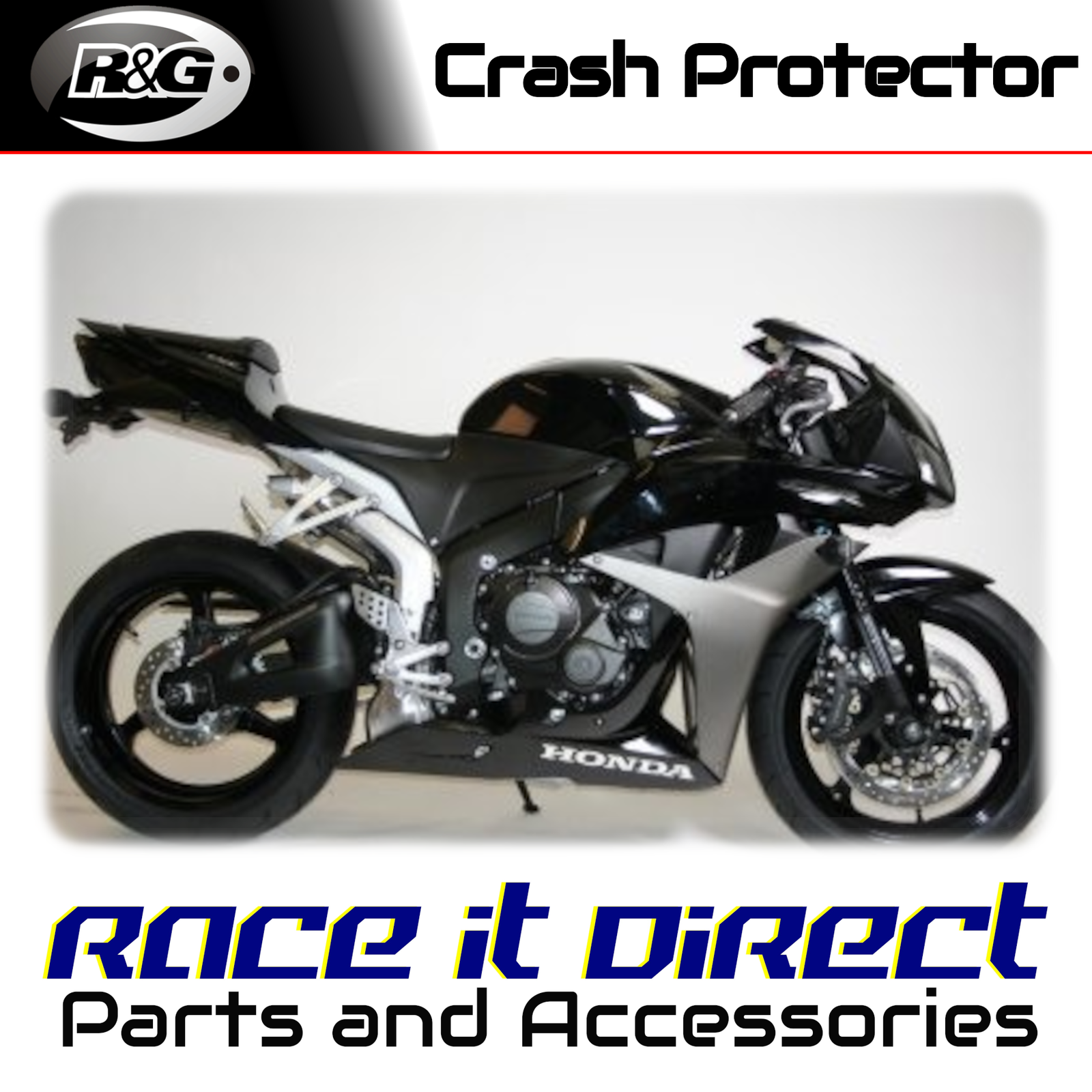 Crash Protectors for Honda CBR600RR 2007-2008 Aero R&G
