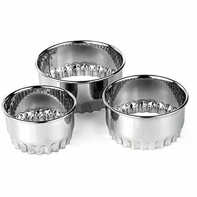 Keksformen Kunststoff Doppelseitig Crinkle Square Cutter Backen Küche Keks - Bild 1 von 4