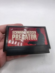 Schwarzenegger Predator Nintendo Famicom Complete Super Rare US Seller 
