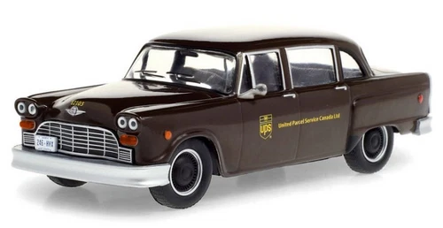 CHECKER Marathon Taxi - Parcel Delivery - 1975 - UPS Canada - Greenlight 1:43