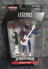 SPIDER-PUNK Lizard BAF Marvel Legends Spider-Man 6    New Sealed In Protector Case