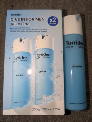 3× NEW FULL SIZE 7.05oz TORRIDEN ALL-IN-ONE MOISTURIZERS FOR MEN! $75.00 VALUE!