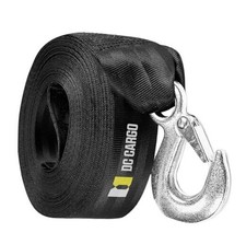 Boat Trailer Winch Strap with Hook - Heavy Duty - 2" x 20' - 9,000 lbs 1