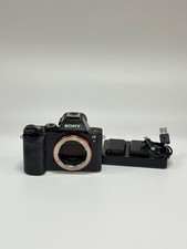 Sony Alpha 7s Camera Body w/2 batteries Dual Battery Charger Shutter Count 3502