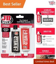 8281 Cold-Weld Epoxy - Dark Grey, 10oz Waterproof Adhesive for Crafts & Repairs