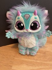 Magic Mixies Magical Misting Interactive Pet Blue Plush Doll Lights Tested WORKS