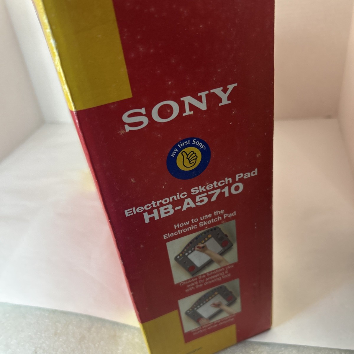 Sony My First Sony Electronic Sketch Pad HB A5700 Vintage Read