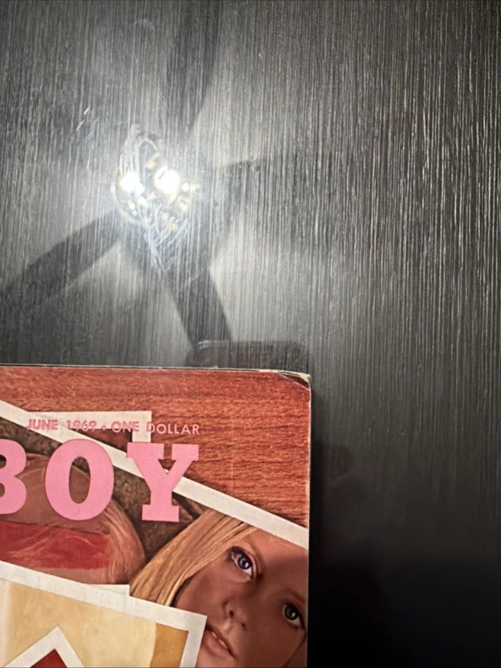 Playboy Magazine June 1969 - centerfold included - Image 3 of 4