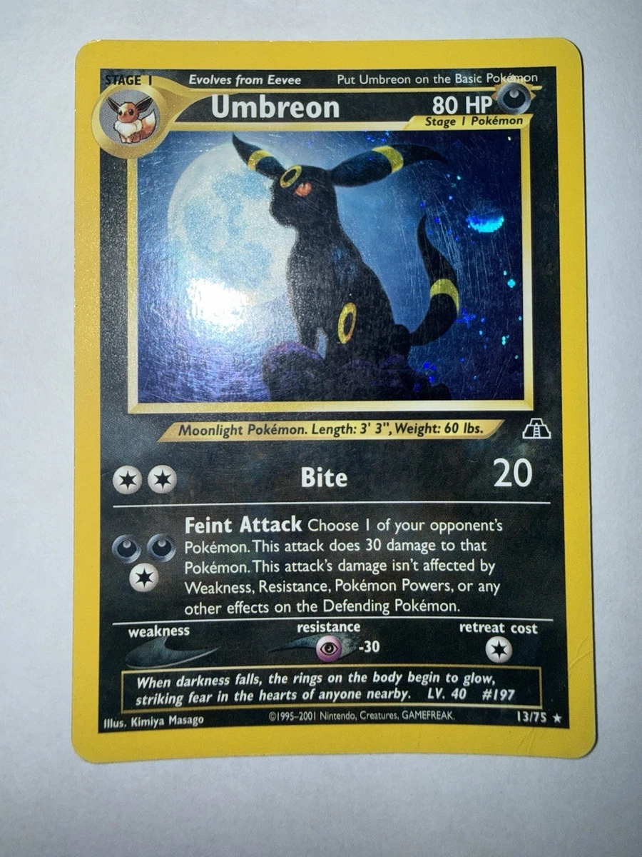 Карты Umbreon Pokémon TCG - огромный выбор по лучшим ценам | eBay
