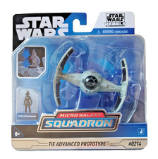 Star Wars Micro Galaxy Squadron Series 10 Tie Advanced Prototype  0214 NEW 2025