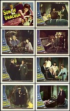 SON OF DRACULA LON CHANEY JR Complete Set Of 8 Individual 11x14 LC Prints 1943