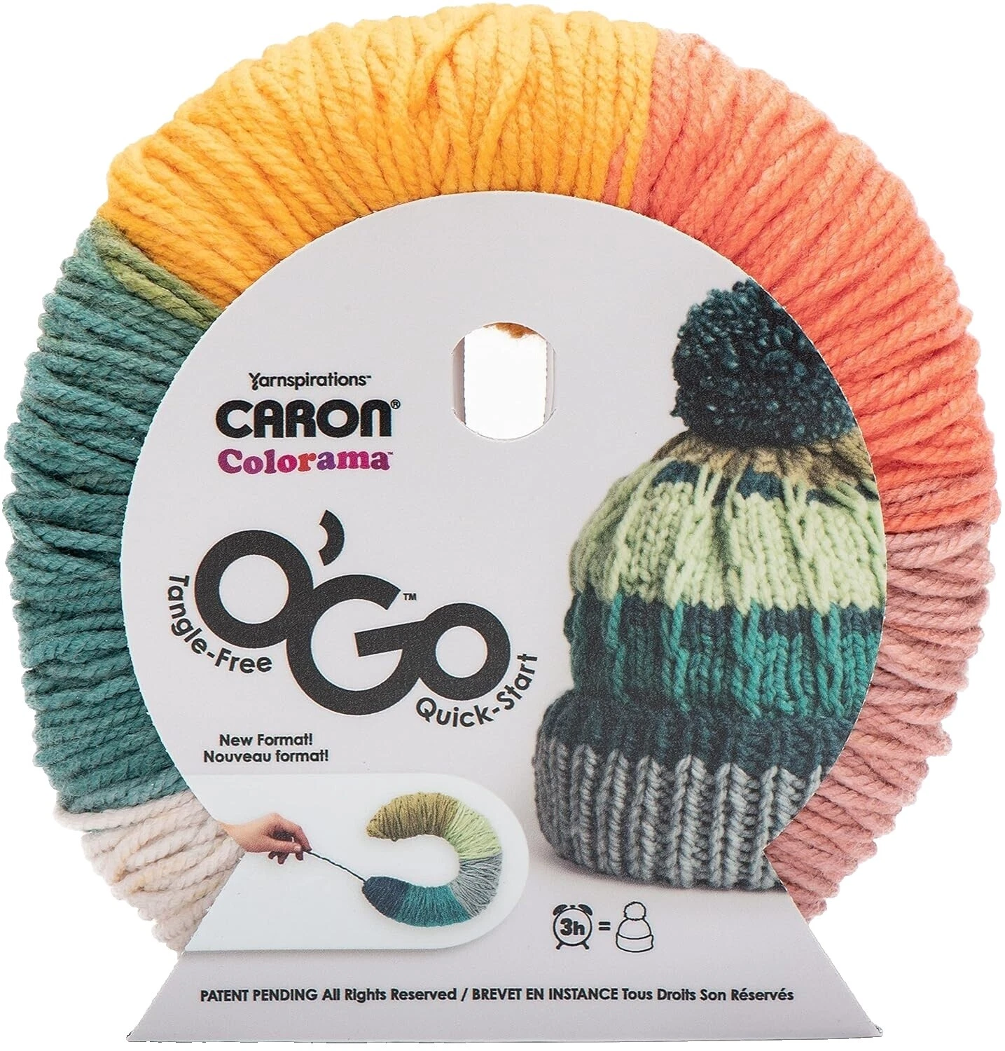 Caron Multi-Color Chunky Yarn Yarns