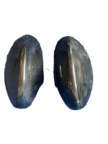 07-12 BMW E92 E93 Left & Right Side Mirror Covers Carbon Fiber Covered