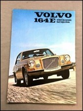 1972 1971 Volvo 164e Vintage Original Car Sales Brochure Catalog