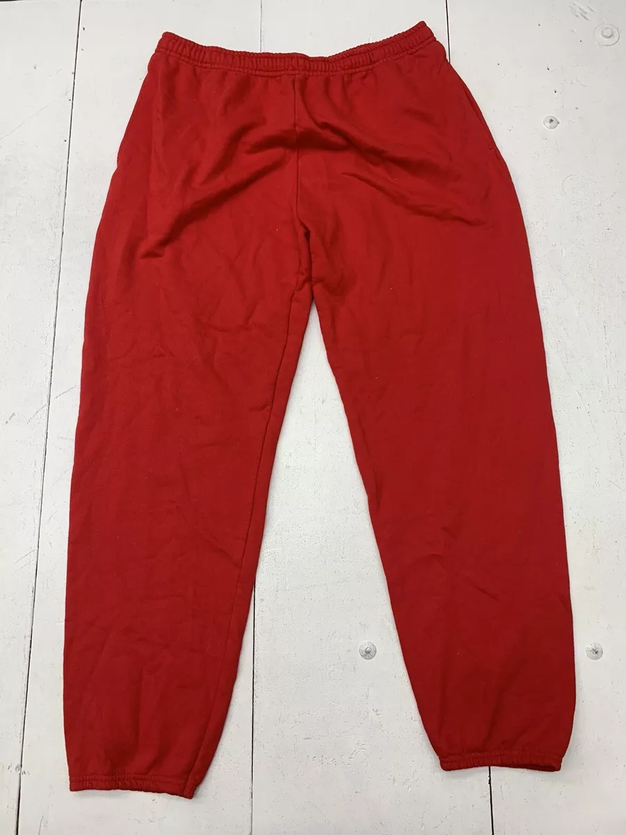 Men's red clearance sweatpants