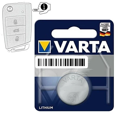 für VW Seat Skoda Leon Golf 7 Fabia Tiguan Polo Ersatz Schlüssel Batterie