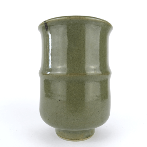 HORST KERSTAN Kandern Keramik Vase Seladon-Glasur Künstlerkeramik Art Pottery - Bild 1 von 8
