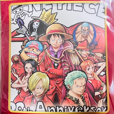 Luffy Sanji Zoro Nami One Piece 20th Shikishi Art Last One Art