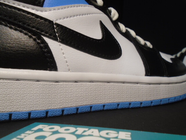 NIKE AIR JORDAN 1 RETRO I MID WHITE BLACK UNIVERSITY BLUE UNC
