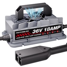 18AMP 36 Volt Golf Carts Battery Charger For EZGO TXT 2-pin D-Style Plug 36V 18A