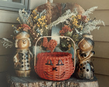 Basket Weaving Pattern Jordan's Jack-O-Lantern by Jodi Shebester