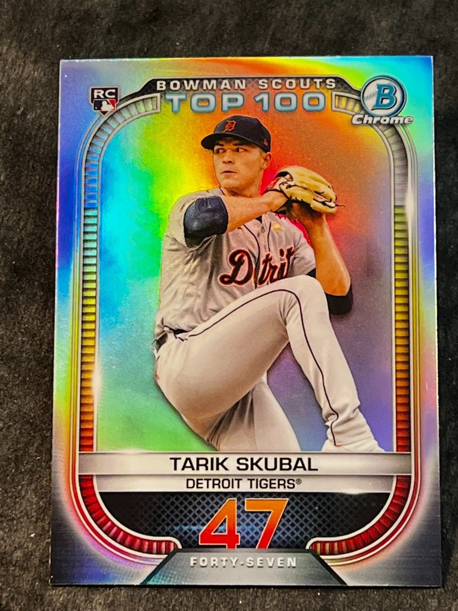 2021 Bowman Chrome ROOKIE REFRACTOR BOWMAN SCOUTS TOP 100 Tarik