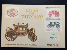 Vatikan 15.10.1985 Block 8 (Mi.-Nr. 880/81) postfrisch