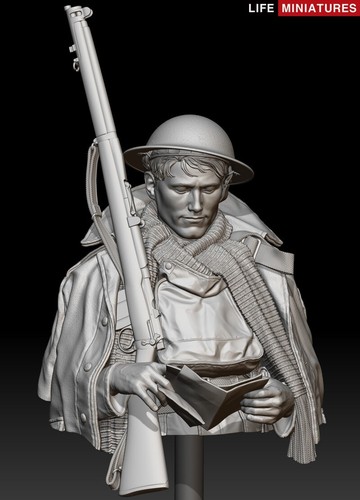 Life Miniatures LI-B025 1/10 Letter to an Unknown Soldier 1916 - Picture 14 of 22