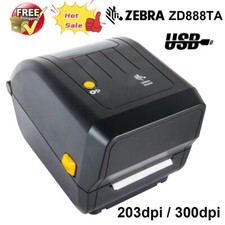 Zebra ZD888TA 203/300DPI 4-inch Desktop Printer Direct thermal Thermal Transfer