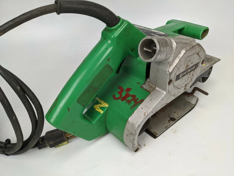 Lijadora de banda Hitachi SB8T 3" X 24" con correas Diablo - Japón altas velocidades bajas Foto 4 de 4