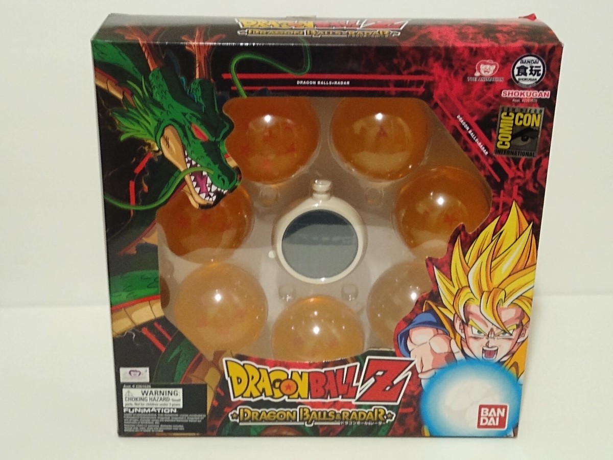 Bandai Dragonball Z SDCC 2014 Dragonballs and Radar Set