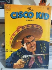 CISCO KID #2 Golden Age 1950 Gem Dell 52 pages