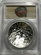 reduced 2020 Basketball Hall of Fame $1 coin proof PCGS PR70DCAM First Day FDOI