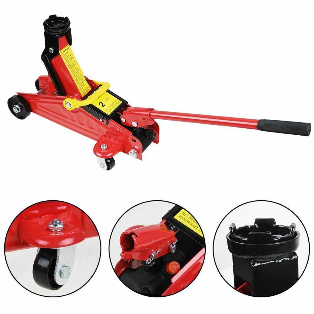 2 Ton Portable Floor Jack Vehicle Car Garage Auto Small Hydraulic Lift