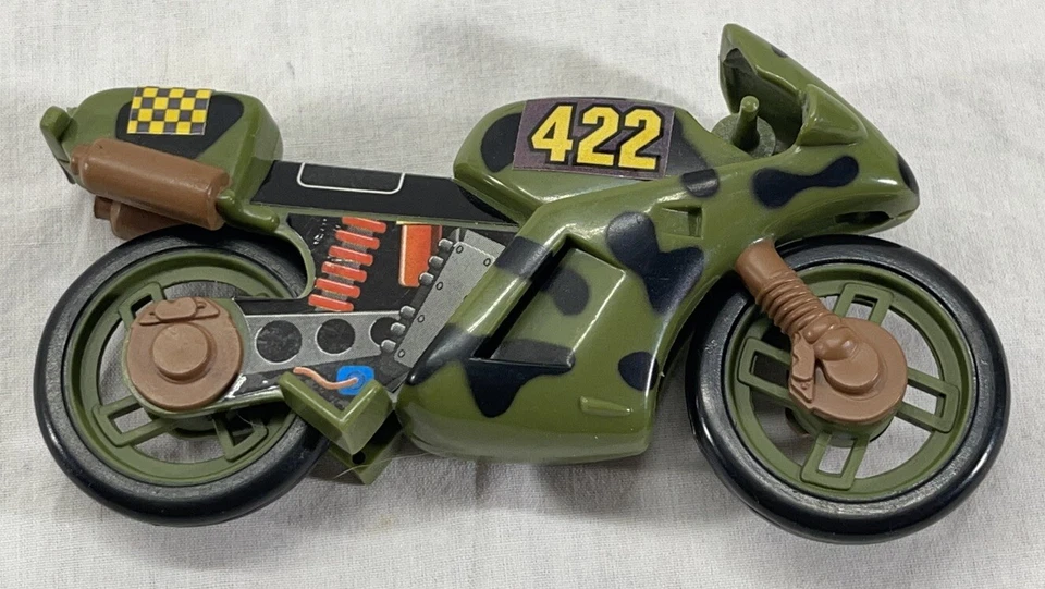 Vintage 1987 Lanard The Corps Tracker Tom V1 " 3.75" Action Figure W Accessories - Image 3 of 4