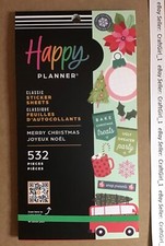 MERRY CHRISTMAS Happy Planner Value Pack Sticker Book - 532 Pieces