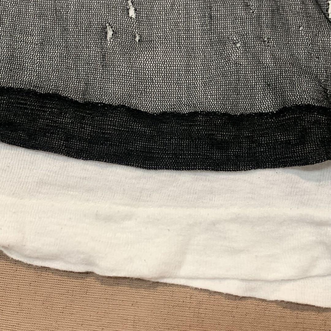 YOHJI YAMAMOTO damage layered design tee | eBay