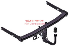 Detachable Tow bar Audi A6 Saloon fits 2010 to 2018 and 13Pin Full Electrics Kit