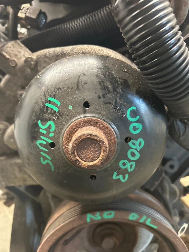 2011 Chevy Silverado 1500 Engine Motor 6.0L VIN J 8th Hybrid LZ1 53k 10 11 12 13 Foto 3 de 4