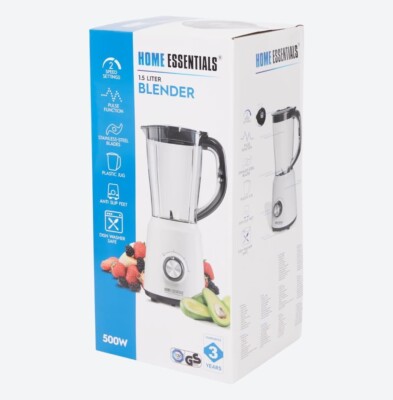 Standmixer Home Essentials 1,5 Liter Fassungsvermögen, 500 Watt