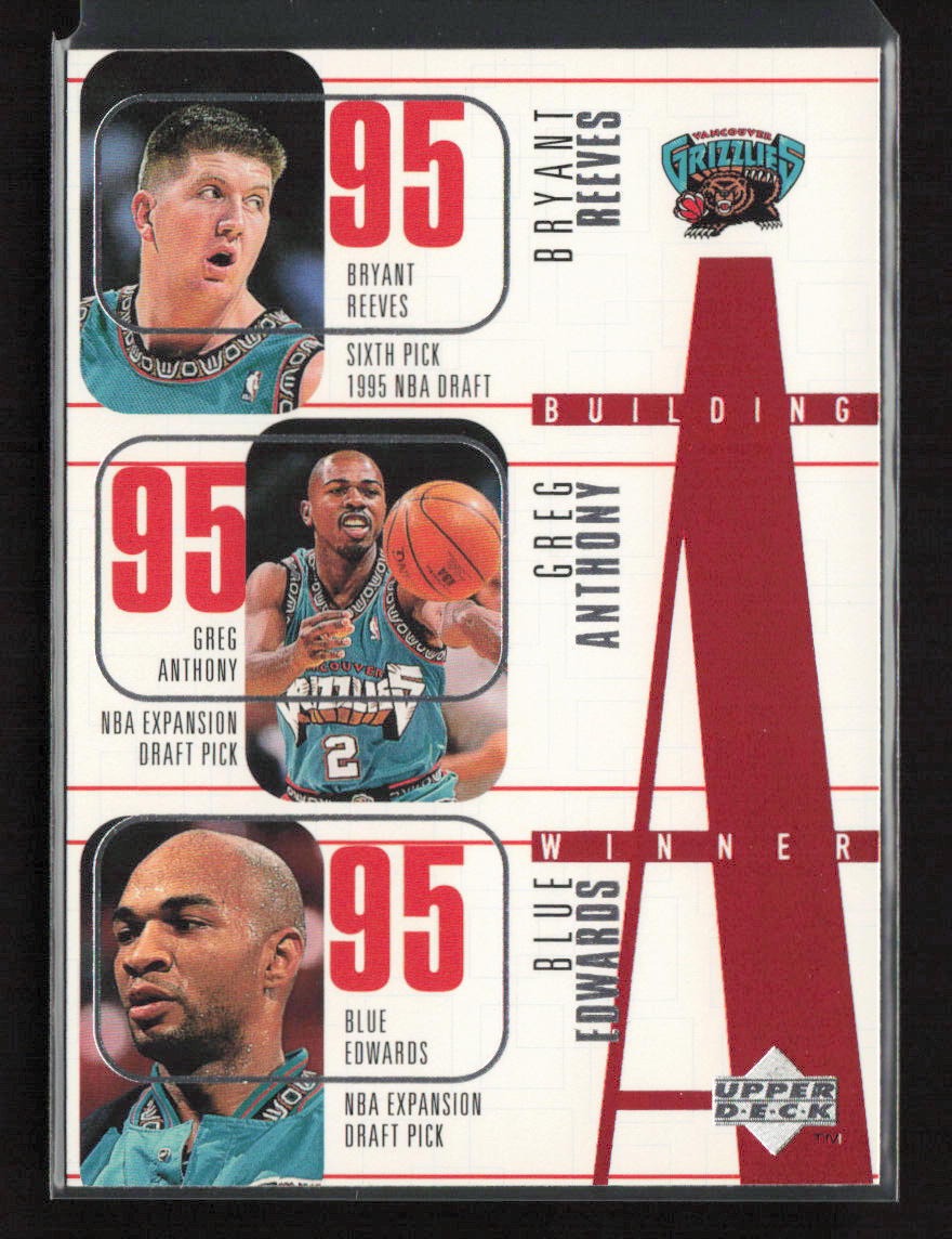 1996-97 Upper Deck #163 Bryant Reeves / Greg Anthony
