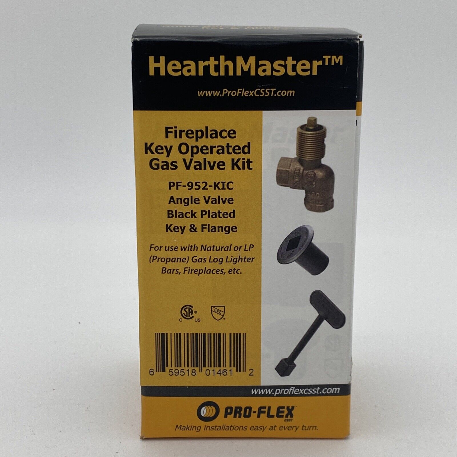 PRO-FLEX PF-952-KIC LOG LIGHTER VALVE KEY WITH FLANG Dealing full price reduction Max 56% OFF KIT