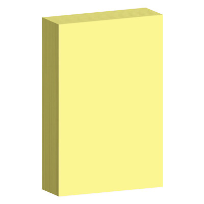 8.5 x 14'' Canary Cardstock Paper, 67lb Vellum Bristol, Legal Size, 1000 Sheets