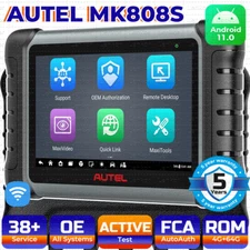 2025 Autel MaxiCOM MK808S MX808S Bidirectional Car Diagnostic Scanner Key Coding